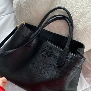 Tory Burch black leather bag